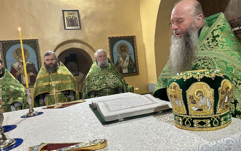 В селе Ольховатка состоялось соборное служение духовенства Новооскольского благочиния