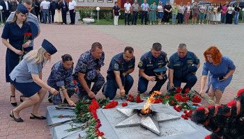 В Новом Осколе почтили память павших в годы Великой Отечественной войны