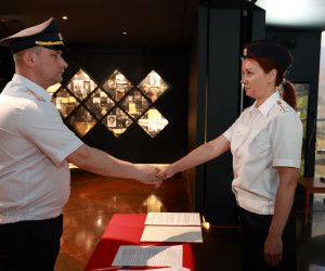 В День образования российской полиции в Белгороде состоялась церемония приведения к Присяге сотрудника органов внутренних дел