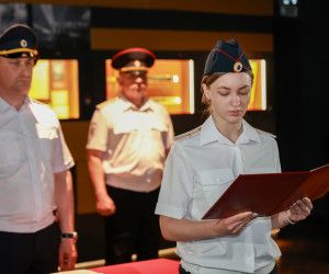 В День образования российской полиции в Белгороде состоялась церемония приведения к Присяге сотрудника органов внутренних дел