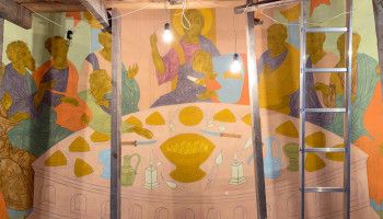 Храм при городской поликлинике украсят новыми росписями