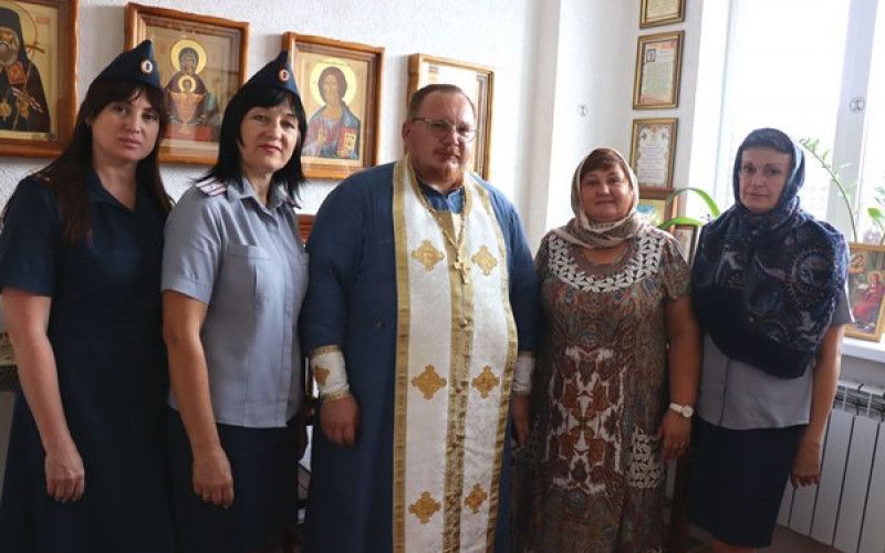 Преображение Господне встретили в УФСИН России по Белгородской области