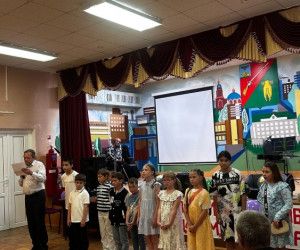 В Старооскольском доме-интернате для престарелых и инвалидов состоялся детский концерт