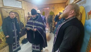 Полевой храм для защитников Отечества