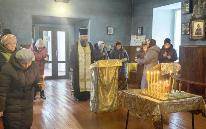 Заупокойная лития в память о погибших в результате катастрофы Ил-76 совершена в селе Яблоново
