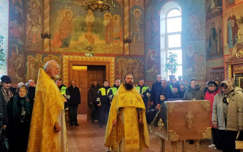 В Шебекино вознесены молитвы о жертвах ДТП