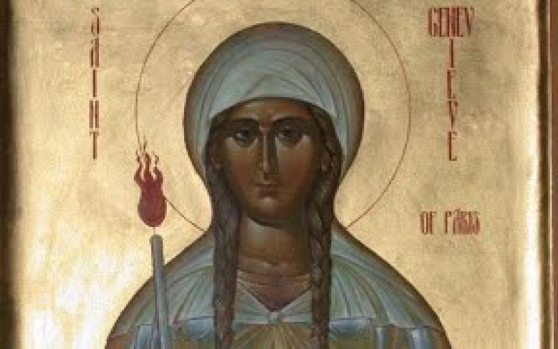 16 января - день памяти преподобной Женевьевы (Генове́фы) Парижской