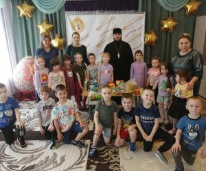 Дети из Нового Оскола приняли участие в акции "Пасхальный подарок солдату"
