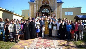Екатерининский храм Белгорода отметил третью годовщину освящения