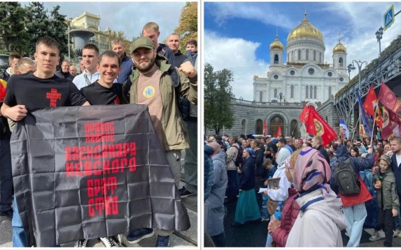 Старооскольцы приняли участие в Общемосковском крестном ходе
