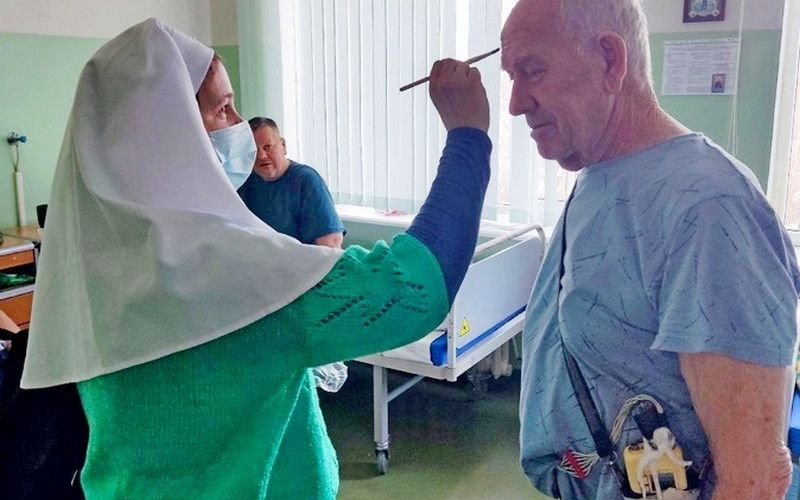 Светлый праздник Пасхи в областной клинической больнице святителя Иоасафа