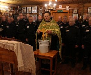 Святое Богоявление Господне (Крещение) в испавительных учреждениях Белгородской области
