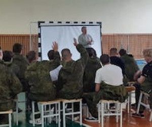 Беседа о духовно-нравственном воспитании для курсантов военно- исторических сборов "Армата"