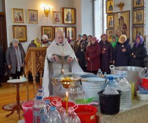 Праздник Крещения Господня отметили в Новооскольском городском округе.