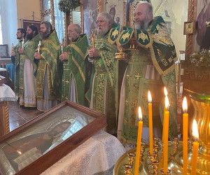 В селе Ольховатка состоялось соборное служение духовенства Новооскольского благочиния
