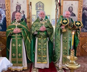 В селе Ольховатка состоялось соборное служение духовенства Новооскольского благочиния