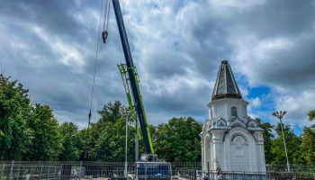 В Парке Памяти в следующем году освятят храм для незрячих и слабослышащих