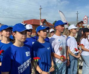 В годовщину Прохоровского танкового сражения в Новом Осколе почтили память погибших в годы Великой Отечественной войны